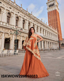 Embroidered Palazzo Set-ISKWIDW220810083