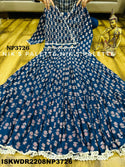 Hand Block Kalamkari Printed Cotton Dress-ISKWDR2208NP3726