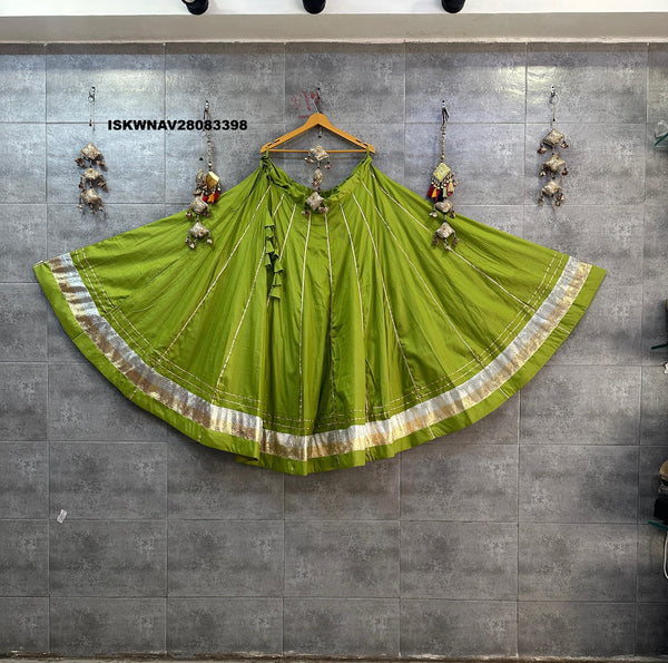 Sequined Rayon Cotton Lehenga-ISKWNAV28083398