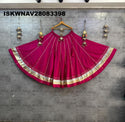 Sequined Rayon Cotton Lehenga-ISKWNAV28083398