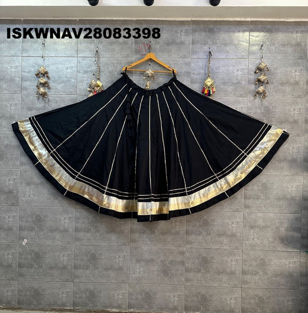 Sequined Rayon Cotton Lehenga-ISKWNAV28083398