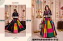 Embroidered Viscose Cotton Lehenga With Blouse And Jacket-ISKWNAV010911142