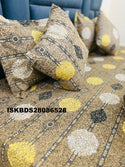 Glace Cotton Double Bedsheet With Pillow Cover Set-ISKBDS28086528