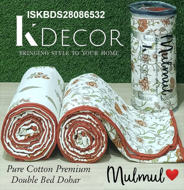 Printed Single Bed Reversible AC Comforter Set-ISKBDS28086532
