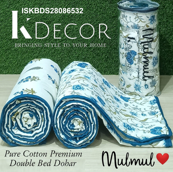 Printed Single Bed Reversible AC Comforter Set-ISKBDS28086532