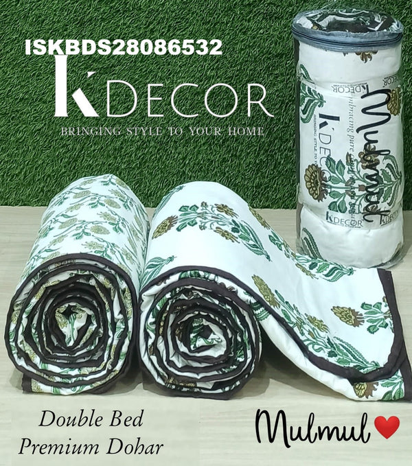 Printed Single Bed Reversible AC Comforter Set-ISKBDS28086532