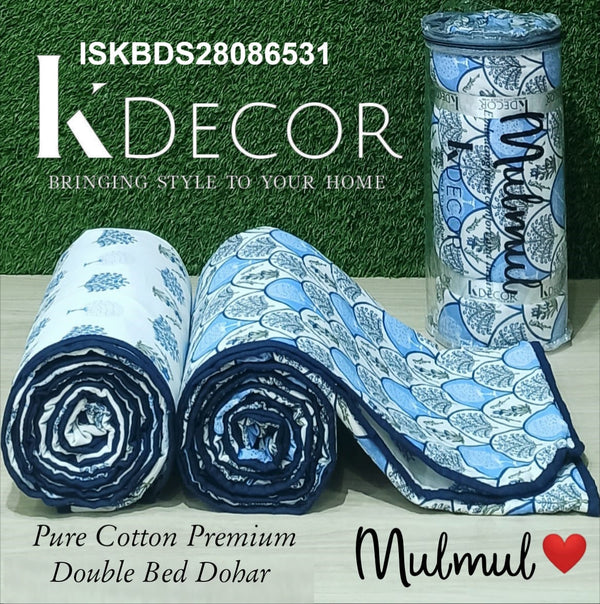 Printed Single Bed Reversible AC Comforter Set-ISKBDS28086531