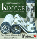Printed Single Bed Reversible AC Comforter Set-ISKBDS28086531