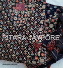Ajrakh Printed Cotton Kurti With Pant And Dupatta-ISKWSUAL190224K