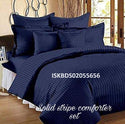 Satin Cotton 1 Bedsheet With 2 Pillow Cover And 1 Comforter-ISKBDS02055656