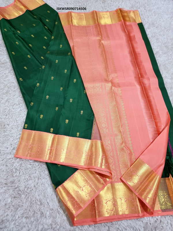 Kanchipuram Silk Saree With Blouse-ISKWSR090714506