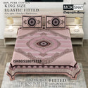 Printed Cotton King Size Bedsheet With Pillow Cover-ISKBDS18075713