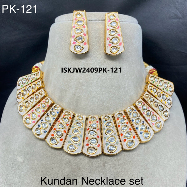 Kundan Jewelry Set-ISKJW2409PK-121