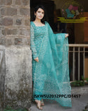 Hand Block Printed Kota Doriya Kurti With Cotton Pant And Dupatta-ISKWSU2012PPC/D1457