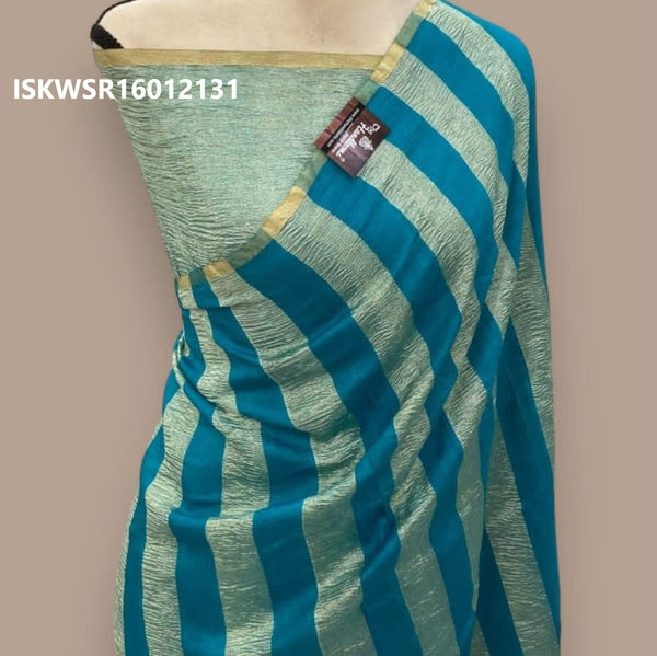 Banarasi Organza Tissue Silk Saree With Blouse-ISKWSR16012131