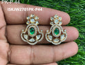 Kundan Earrings-ISKJW2701PK-P-44