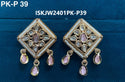 Kundan Earrings-ISKJW2501PK-P-39