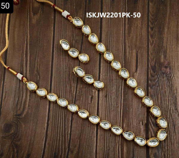 Kundan Jewelry Set-ISKJW2201PK-50