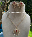 Kundan Pendant Set-ISKJW2001PK-I124