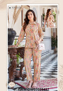 Printed Viscose Co-Ord Set-ISKWIDW07028417