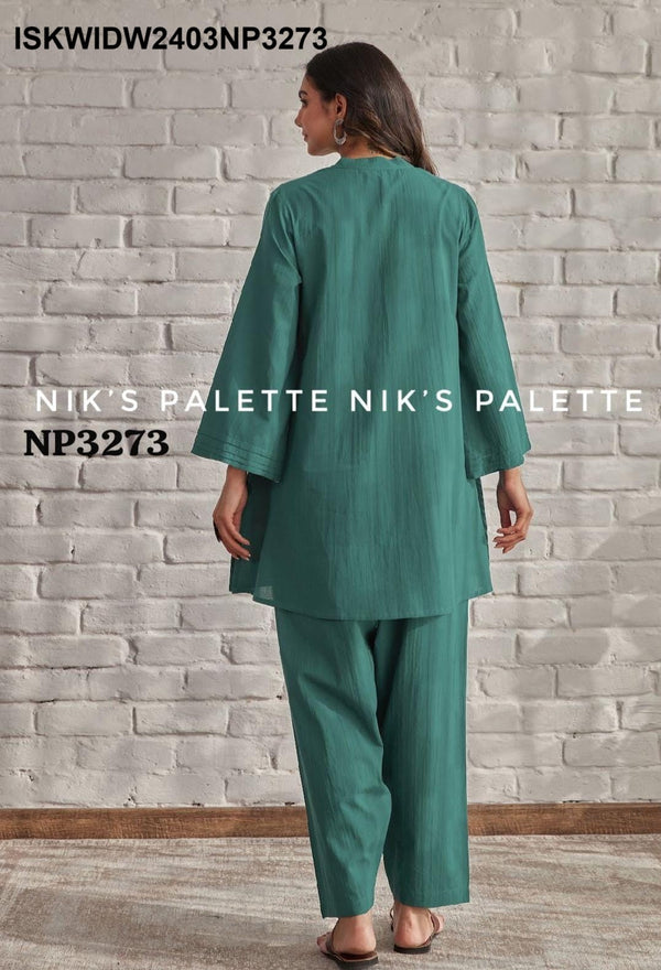 Cotton Co-Ord Set-ISKWIDW2403NP3273/NP3274