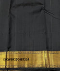Kanchipuram Handloom Silk Saree With Contrast Blouse-ISKWSR220487224