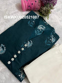 Printed Cotton Kurti With Pant-ISKWKU020521087