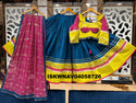 Printed Silk Lehenga With Blouse And Dupatta-ISKWNAV04058726