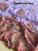 Chikankari Georgette Saree With Blouse-ISKWSR120571212