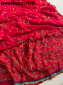 Chikankari Georgette Saree With Blouse-ISKWSR120571212