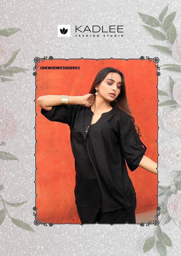 Rayon Co-Ord Set-ISKWIDW03068993