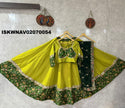 Embroidered Silk Lehenga With Blouse And Vintage Dupatta-ISKWNAV02070054