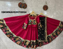 Embroidered Silk Lehenga With Blouse And Vintage Dupatta-ISKWNAV02070054