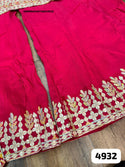 Embroidred Chinon Silk Kurti With Sharara And Dupatta-ISKWSH2407AGC4932