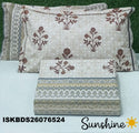 King Size Pure Cotton Bedsheet Set-ISKBDS26076524