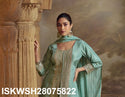 Embroidered Viscose Shimmer Kurti With Sharara And Dupatta-ISKWSH28075822
