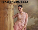 Embroidered Net Kurti With Viscose Shimmer Sharara And Net Dupatta-ISKWSH28075823