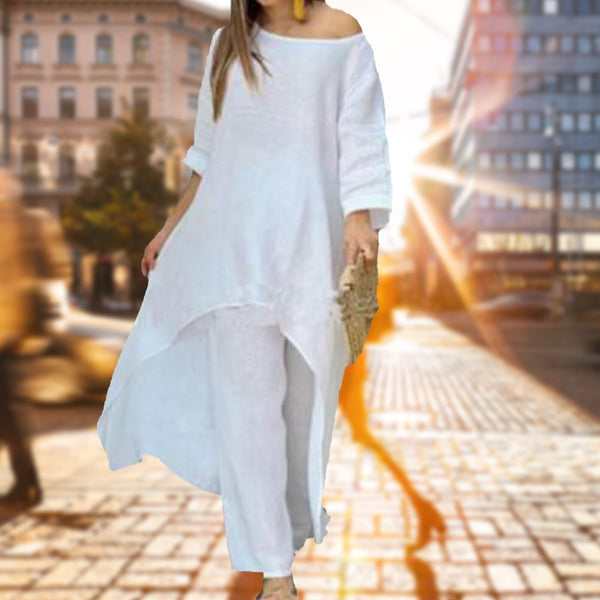 Source F0003 White Rivet Design Women Casual Business Blazer And Long Pants  Plus Size Two Pieces Suit on m.alibaba.com