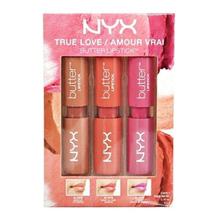 NYX Cosmetics Butter Lipstick True Love Set - Ishaanya