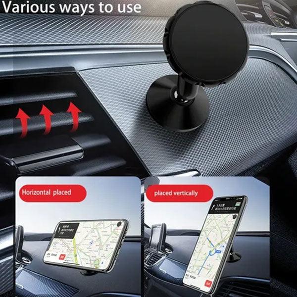 STONEGO 360 Degree Universal Magnetic Car Phone Holder Magnet Mount Mobile Cellphone Stand Mobile Phone Accessories - Ishaanya