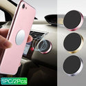 Magnetic Car Phone Holder Universal Mobile Phone Mini Car Phone Holder, Car Steering Wheel Car Holder for Placing Mobile Phones, Car Magnetic Car Air Outlet Support Stonego Frame Pack of 1/2 - Ishaanya