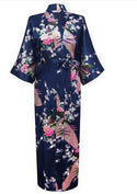 Silk Kimono Robe Bathrobe Women Satin Robe Silk Robes Night Sexy Robes Night Grow For Bridesmaid Summer Plus SizeS-XXXL 010412 - Ishaanya