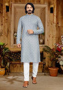 Cotton Kurta With Pajama-Di. No- 34