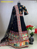 Georgette Lehenga With Blouse And Net Dupatta-ISKWLH12023029