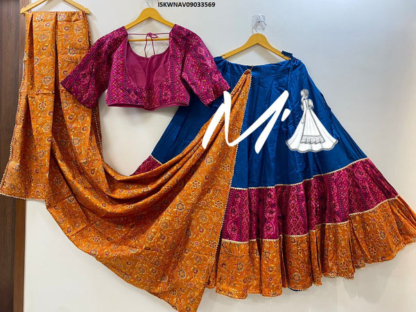 Maroon Color Zari Weaving Work Narayan Pet Cotton Lehenga Ch