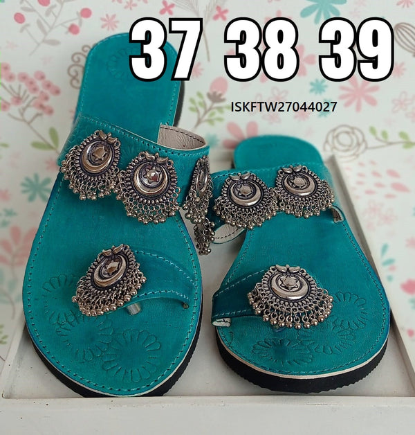 Buckle Chapal With Rubber Sole-ISKFTW27044027