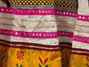 Bandhej Printed Cotton Lehenga With Blouse And Chiffon Dupatta-ISKWNAV10054228