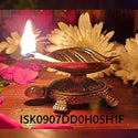 Unique Brass Tortoise Diya-ISK0907DD0H05H1F