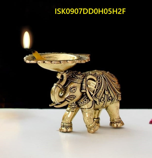 Elephant Diya-ISK0907DD0H05H2F