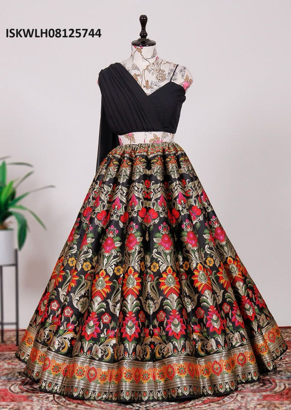 Red Lehenga With Attached Dupatta – Ungal Store Boutique